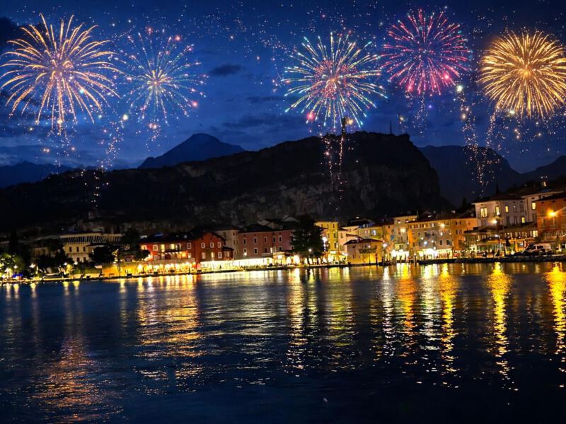 Jahreswechsel am Gardasee