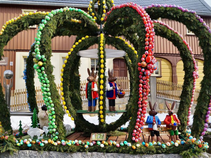 Osterbrunnen im Altmühltal